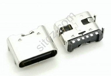 CFA001-TYPE-C 6P SMT���_�o�� (L=6.8)