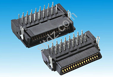 SCSI-20P~50P 90�� ĸ�^ ���ʽ ȫ���ͺ�ɫ ���~��