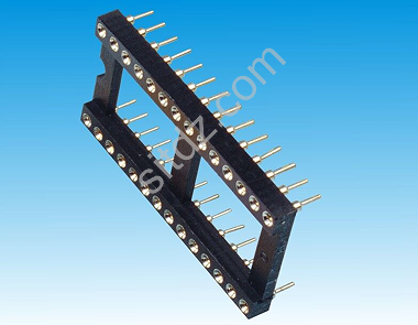 2.54X3.0�A��IC��-6P~64P 180�Ȍ�7.62 L7.43 PBT��