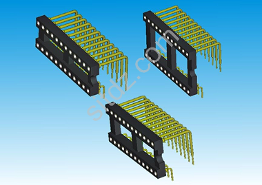 2.54X3.0�A�����p��6P-28P 90�� L9.85 14.85 PC3.2 PPS��