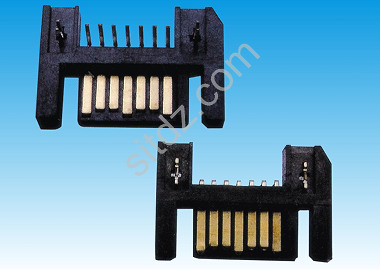 SATA 7P ��˹�������90��DIP����aAU1"